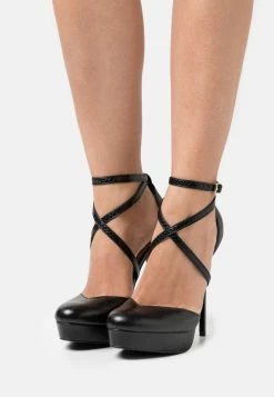 Coupon 🎉 Even&Odd Prix Discount LEATHER - Escarpins à talons hauts chaussures à talons rond femme 😀