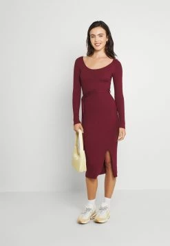 Coupon 🛒 Discount En Ligne Even&Odd KNIT BELTED MIDI 👗 DRESS WITH SLIT - Robe fourreau robes encolure large ronde femme 😍 -Even&Odd Soldes Boutique 03e4da917d934722a54d9ef9f2362764
