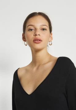 De gros 🤩 Even&Odd KNIT MAXI V NECK 👗 DRESS WITH SLIT - Robe pull Prix Jamais Vus robes col en v profond femme 👍 -Even&Odd Soldes Boutique 0d36701e430e41369fa545bf3e64f2ed