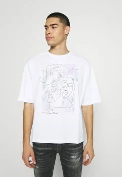 De gros 👏 Un Tarif Préférentiel Even&Odd UNISEX - T-shirt imprimé t-shirts col rond 🌟