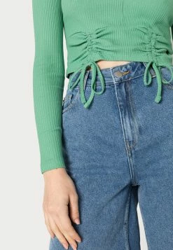 Grosses soldes 🤩 Even&Odd Prix Réduit T-shirt à manches longues t-shirts et tops col en v profond femme 💯 -Even&Odd Soldes Boutique 151033556c594c7388e0b638a37b3113