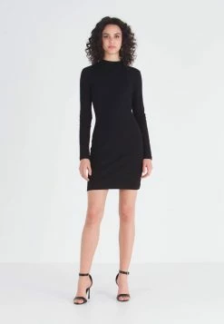 Remise ❤️ Prix Distinctifs Even&Odd BASIC - Robe en jersey robes col officier femme 👏 -Even&Odd Soldes Boutique 1572872735652