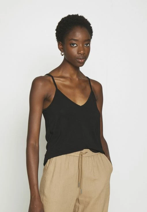 Meilleure affaire 👏 Even&Odd Débardeur Qualité Excellente t-shirts et tops col en v profond femme 🌟 -Even&Odd Soldes Boutique 15d3288d6a59431d830b0109484dafcd