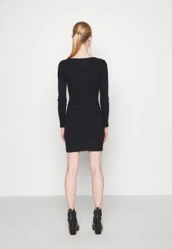 Top 10 🔥 Prix Avantageux Even&Odd Robe pull robes encolure large ronde femme 🤩 -Even&Odd Soldes Boutique 184c69b8004842ceb630c66efb38b000