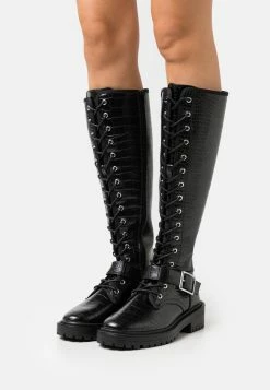 Sortie 🧨 Even&Odd Bottes à lacets Prix Imbattable rond femme ✔️