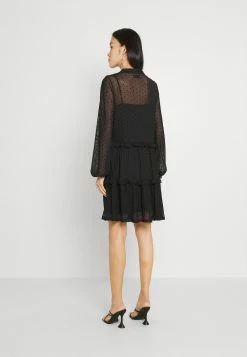 Bon marché 👏 Even&Odd MESH VOLANT MINI 👗 DRESS - Robe chemise Garantie De Qualité 100% robes col en v femme 🌟 -Even&Odd Soldes Boutique 1f0cd8b56b004e04b354735013c760ba