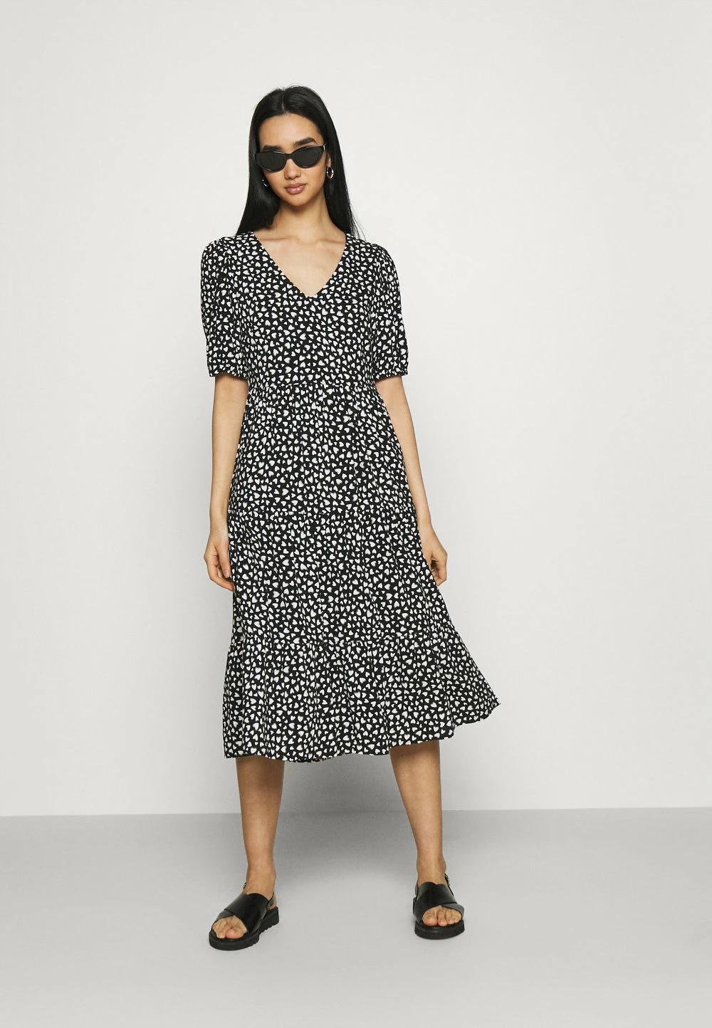 Budget ⭐ Prix Légers Even&Odd Robe de jour robes col en v femme ⌛ 4 Budget ⭐ Prix Légers Even&Odd Robe de jour robes col en v femme ⌛ – Image 2