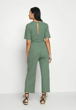 Bon marché 👏 Even&Odd Marchandise de première qualité BASIC - Ribbed short sleeves belted jumpsuit - Combinaison combinaisons & salopettes col rond femme 🥰 -Even&Odd Soldes Boutique 27bfca6ab42446c1adb24bc71bb126b1