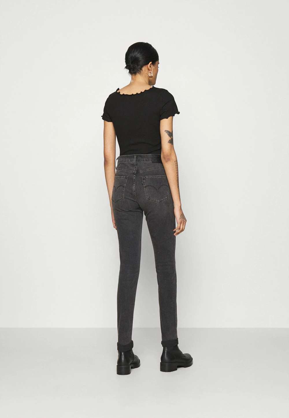 Remise 🔥 Bon Rapport Coût-Efficacité Even&Odd T-shirt basique t-shirts et tops encolure large ronde femme 🤩 5 Remise 🔥 Bon Rapport Coût-Efficacité Even&Odd T-shirt basique t-shirts et tops encolure large ronde femme 🤩 – Image 3