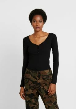 Nouveau 🎁 Even&Odd Qualité Fiable T-shirt à manches longues t-shirts et tops col tunisien femme 😍