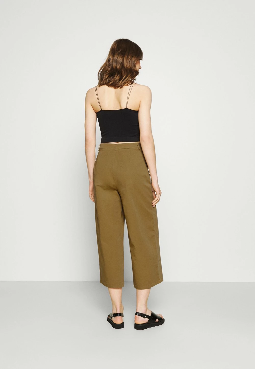 Acheter 🌟 Authentique 100% Even&Odd Wide cropped leg Chino - Pantalon classique pantalons haute femme 👏 5 Acheter 🌟 Authentique 100% Even&Odd Wide cropped leg Chino - Pantalon classique pantalons haute femme 👏 – Image 3