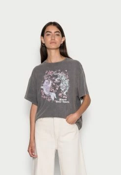 Top 10 😉 Even&Odd Réduction T-shirt imprimé t-shirts et tops col rond femme ⌛