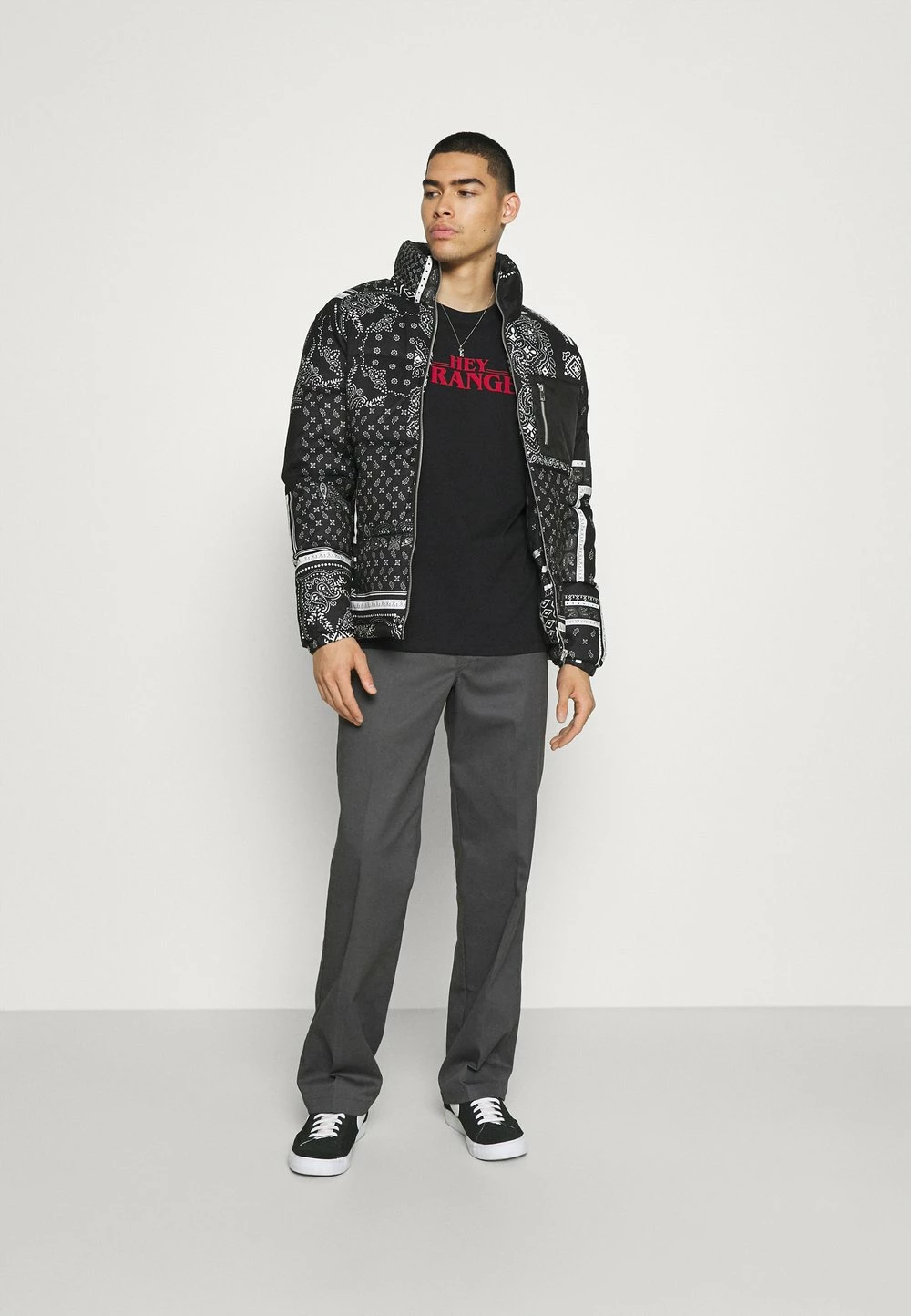 Le moins cher 🎁 Even&Odd Vendre-Réclame T-shirt imprimé t-shirts col rond unisex 👏 4 Le moins cher 🎁 Even&Odd Vendre-Réclame T-shirt imprimé t-shirts col rond unisex 👏 – Image 2