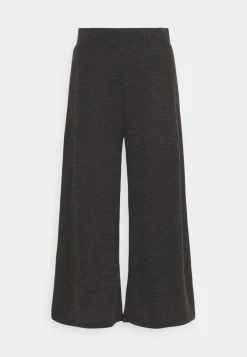 Offres 🤩 Even&Odd WIDE LEG RIBBED TROUSERS - Pantalon classique Meilleur Prix Garanti pantalons haute femme 🥰