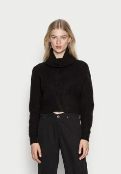 Offres 👍 Prix Incroyables Even&Odd CROPPED LOOSE TURTLENECK - Pullover pulls et gilets col roulé femme 🥰