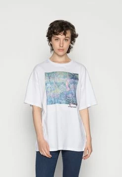 Nouveau 🔥 Even&Odd T-shirt imprimé Qualité Supérieure t-shirts et tops col rond femme ✔️