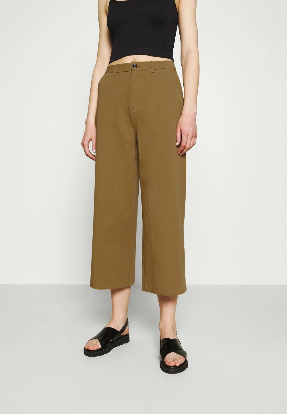Acheter 🌟 Authentique 100% Even&Odd Wide cropped leg Chino - Pantalon classique pantalons haute femme 👏 3 Acheter 🌟 Authentique 100% Even&Odd Wide cropped leg Chino - Pantalon classique pantalons haute femme 👏