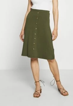 Bon marché 👏 Even&Odd Prix Discount Jupe trapèze jupes couleur unie femme 🔔