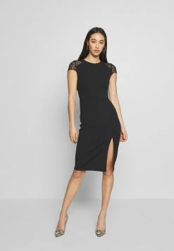 Nouveau 👍 Bon Rapport Coût-Efficacité Even&Odd Robe fourreau robes echancrure dos femme 👏