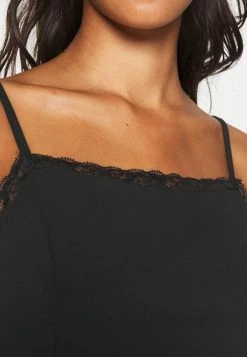 Meilleur prix 🔥 Prix Affortable Even&Odd 90S NECKLINE TRIM CROPPED CAMI - Débardeur t-shirts et tops col carré femme 😉 -Even&Odd Soldes Boutique 5c2a65243fa748bda9b7dae5c9fbab32