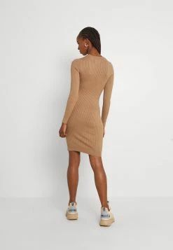 Coupon 😀 Even&Odd Prix Dégriffé knit mini wide rib basic 👗 dress - Robe fourreau robes col rond femme ❤️ -Even&Odd Soldes Boutique 5e47ea07626b46898e80812b11be6c11