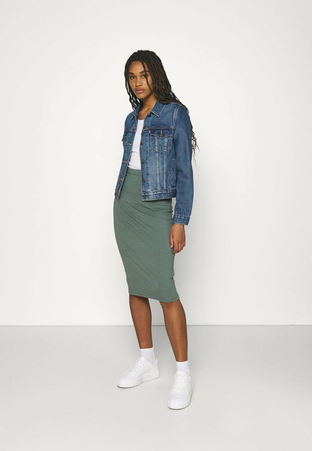 Tout neuf ❤️ Even&Odd Prix Légers 2er PACK - Jupe crayon jupes couleur unie femme 🥰 3 Tout neuf ❤️ Even&Odd Prix Légers 2er PACK - Jupe crayon jupes couleur unie femme 🥰