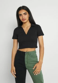 Bon marché 😀 Prix Allégé Even&Odd T-shirt imprimé t-shirts et tops col en v profond femme ❤️