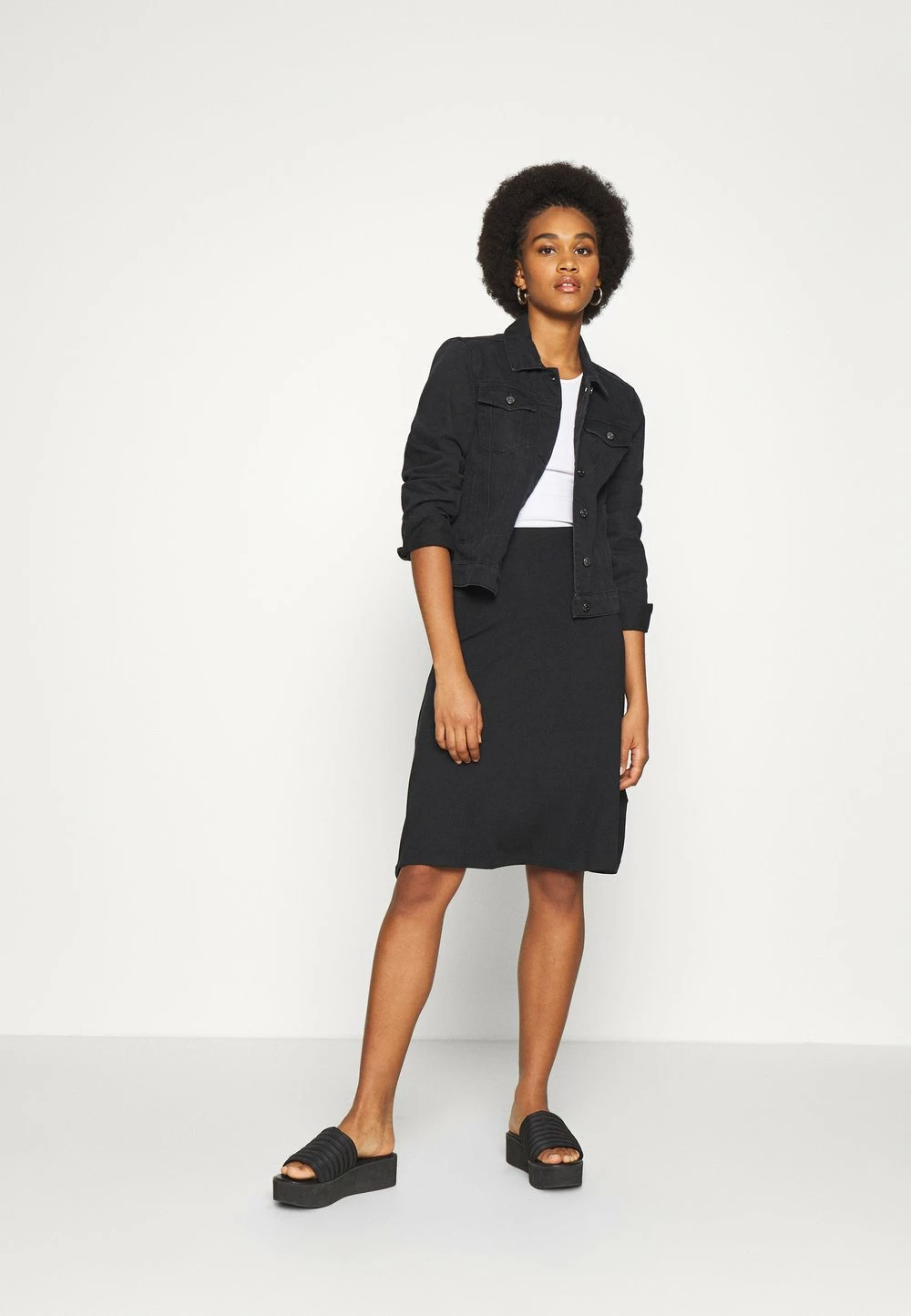 Offres 😉 Even&Odd Plus Bas Prix De Vente Jupe trapèze jupes couleur unie femme 😉 4 Offres 😉 Even&Odd Plus Bas Prix De Vente Jupe trapèze jupes couleur unie femme 😉 – Image 2