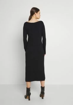 De gros 🤩 Even&Odd KNIT MAXI V NECK 👗 DRESS WITH SLIT - Robe pull Prix Jamais Vus robes col en v profond femme 👍 -Even&Odd Soldes Boutique 74ed1fc359c54cfa86c831995af5547e