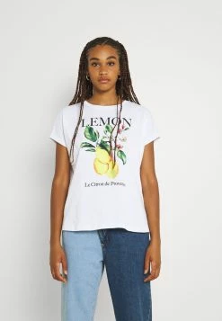 Acheter ✨ Even&Odd T-shirt imprimé Qualité Supérieure t-shirts et tops col rond femme 😍