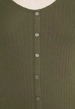 Coupon 👏 Even&Odd Ribbed button through mini 👗 dress - Robe pull Prix Incroyables robes encolure large ronde femme ✨ -Even&Odd Soldes Boutique 7615731d40f24e5b8b54daaa1a5ed179