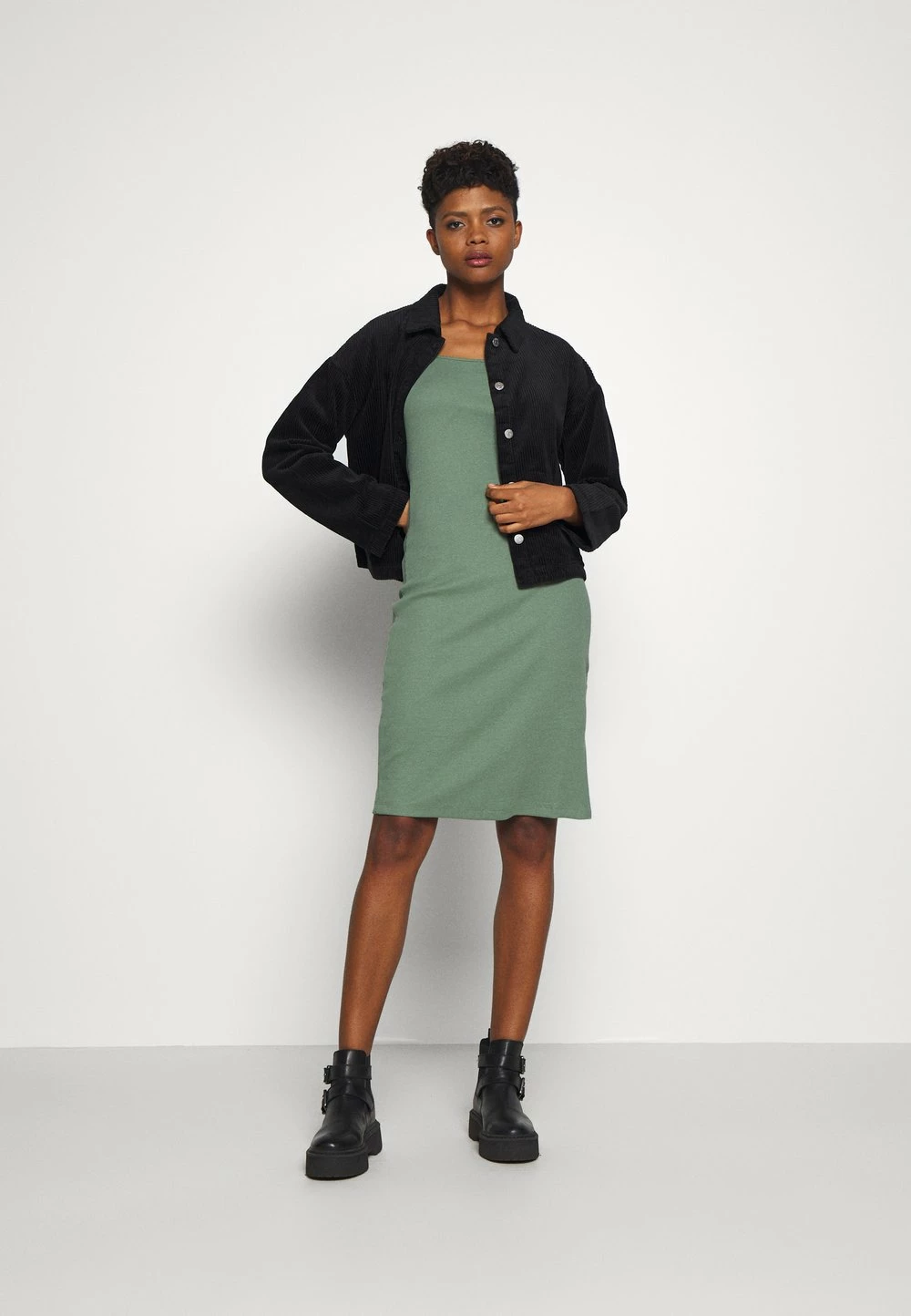 Meilleure vente 🥰 Even&Odd Robe en jersey Prix Compétitif robes echancrure dos femme 🤩 4 Meilleure vente 🥰 Even&Odd Robe en jersey Prix Compétitif robes echancrure dos femme 🤩 – Image 2