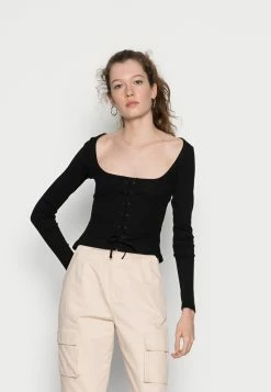 Le moins cher 🌟 Prix Discount Even&Odd T-shirt à manches longues t-shirts et tops encolure large ronde femme 🔥