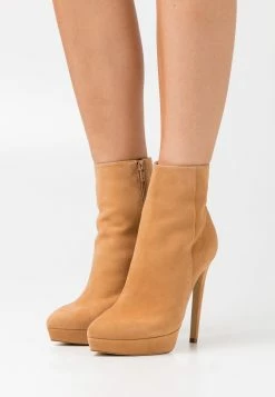 Nouveau 🛒 Even&Odd LEATHER - Bottines à talons hauts Promos pointu femme 😉