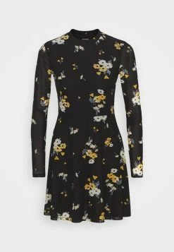 Grosses soldes 🧨 Meilleure qualité Even&Odd FLARED ALL OVER MESH MINI 👗 DRESS - Robe de jour robes col rond femme 😀 -Even&Odd Soldes Boutique 8d98182084b7454683069d867fd71f41