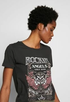 Coupon ⌛ Even&Odd Prix Acceptable T-shirt imprimé t-shirts et tops col rond femme 🌟 -Even&Odd Soldes Boutique 963270c0b730457e9c9679e663e66864