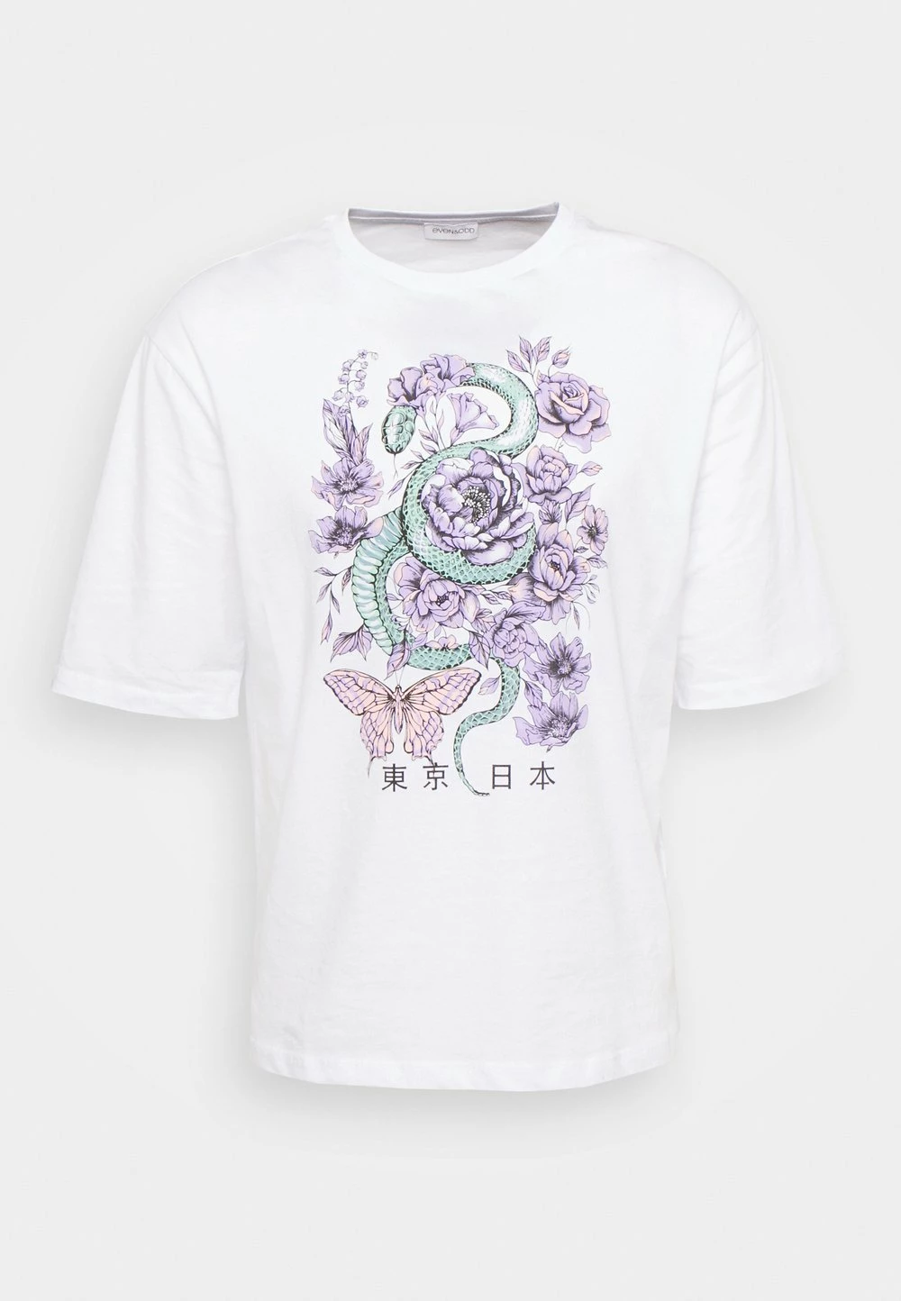 Grosses soldes ⌛ Prix Affortable Even&Odd UNISEX - T-shirt imprimé t-shirts col rond 🛒 6 Grosses soldes ⌛ Prix Affortable Even&Odd UNISEX - T-shirt imprimé t-shirts col rond 🛒 – Image 4