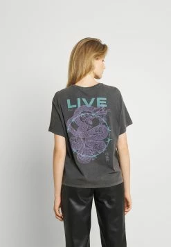 Meilleure affaire 💯 Even&Odd Prix Raisonnable T-shirt imprimé t-shirts et tops col rond femme 🥰