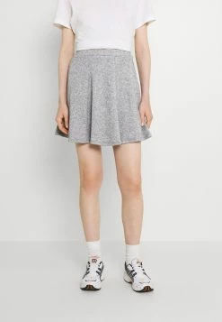Vente flash 🧨 Even&Odd Marchandise de première qualité Flared mini knitted 👗 skirt - Minijupe jupes chiné femme 🧨