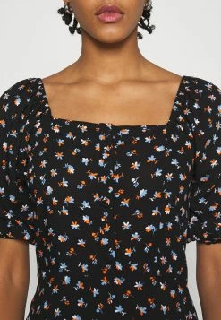 De gros 🛒 Promos Even&Odd WOVEN MIDI SWEATHEART NECKLINE PRINTED - Robe de jour robes col carré femme ✔️ -Even&Odd Soldes Boutique 9a8a9f8dcf094ff3a0d185f2089f05df