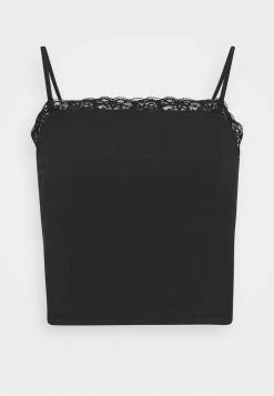 Meilleur prix 🔥 Prix Affortable Even&Odd 90S NECKLINE TRIM CROPPED CAMI - Débardeur t-shirts et tops col carré femme 😉 -Even&Odd Soldes Boutique a7ebbbe707494143b86e91986c06646b