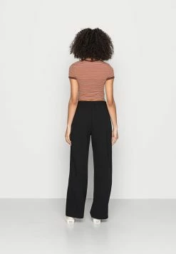 Grosses soldes 🔥 Even&Odd BELT DETAIL WIDE LEG PANTS - Pantalon classique qualité absolue pantalons haute femme ✔️ -Even&Odd Soldes Boutique a9855e632de94b4d8943728ce35404ce