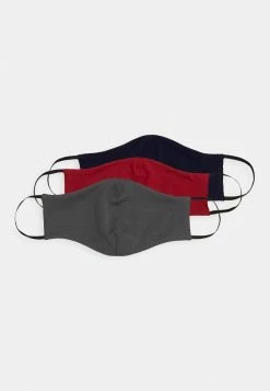 Meilleure affaire 🎉 Even&Odd 3 PACK - Masque en tissu Prix Sacrifiés masques couleur unie unisex 🥰