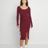 Coupon 🛒 Discount En Ligne Even&Odd KNIT BELTED MIDI 👗 DRESS WITH SLIT - Robe fourreau robes encolure large ronde femme 😍 -Even&Odd Soldes Boutique acec373e3dd948d9909ce9228e5956eb