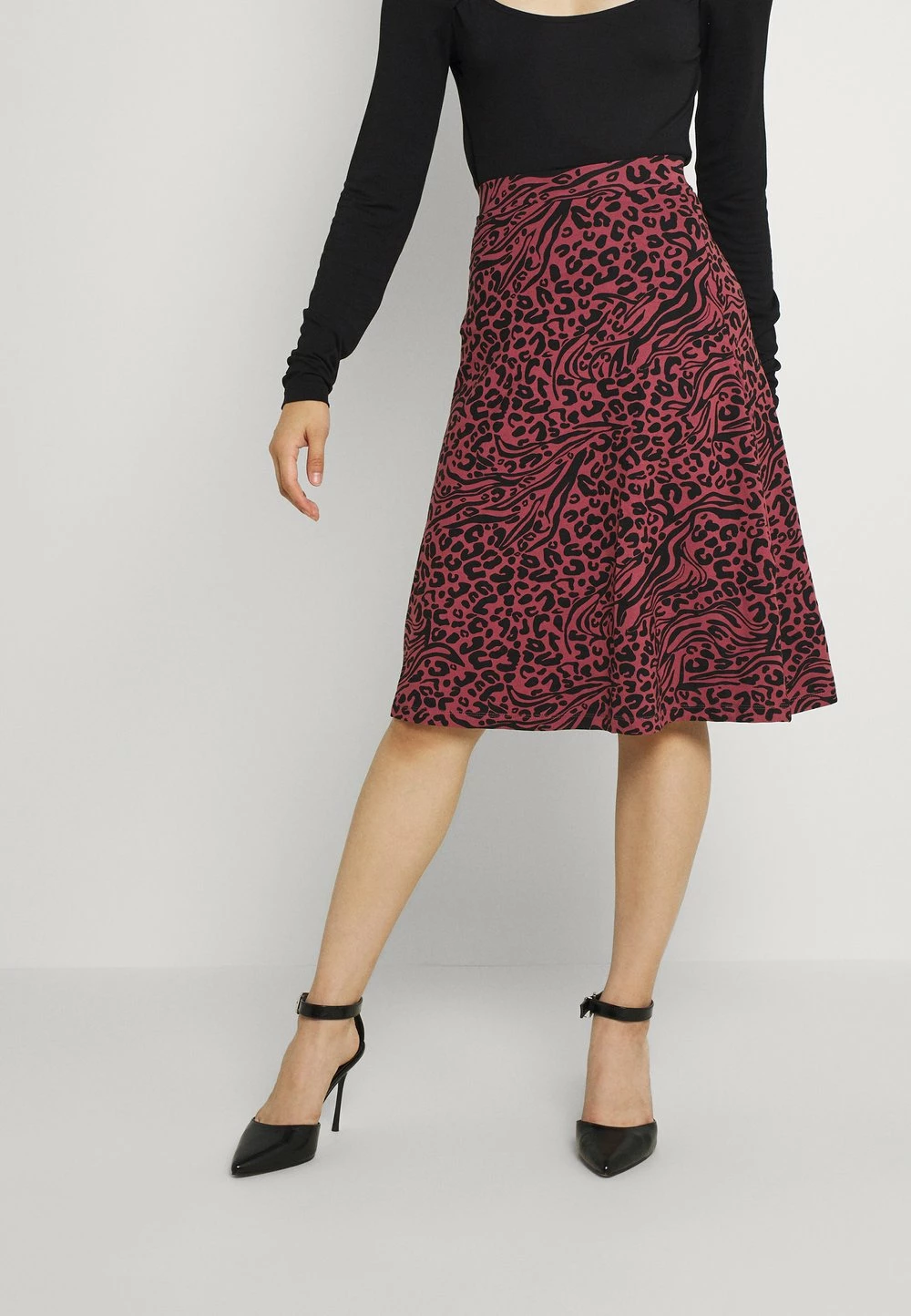 Grosses soldes 💯 Prix Réduit Even&Odd Jupe trapèze jupes imprimé animal femme 👏 3 Grosses soldes 💯 Prix Réduit Even&Odd Jupe trapèze jupes imprimé animal femme 👏