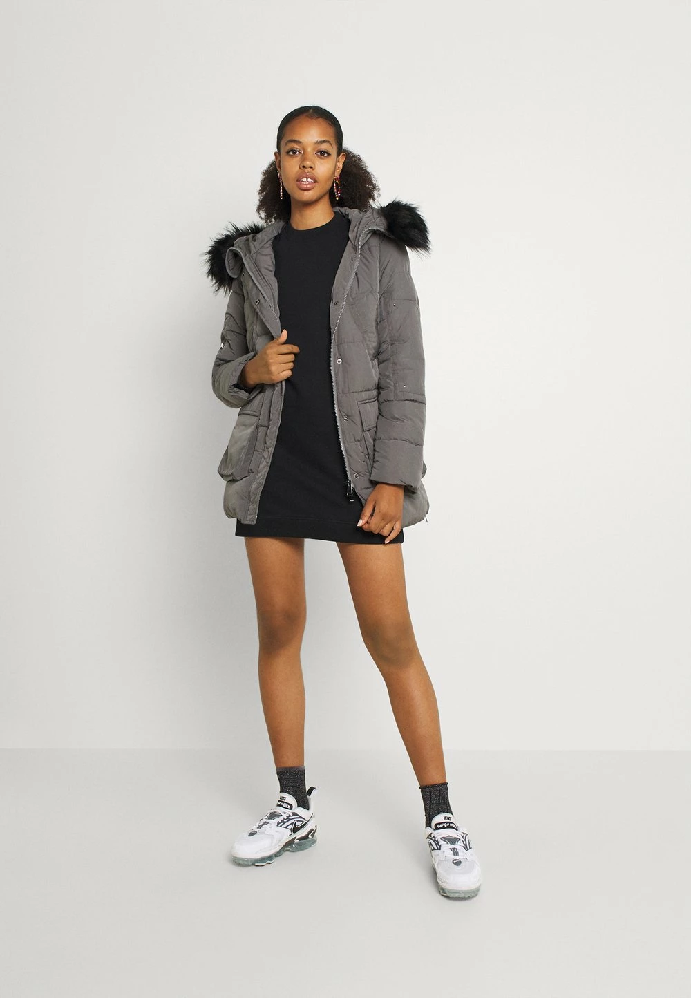 Meilleur prix 😍 Even&Odd Prix Affortable 2 PACK - Casual sweat basic mini 👗 dresses - Robe de jour robes col rond femme 😀 3 Meilleur prix 😍 Even&Odd Prix Affortable 2 PACK - Casual sweat basic mini 👗 dresses - Robe de jour robes col rond femme 😀