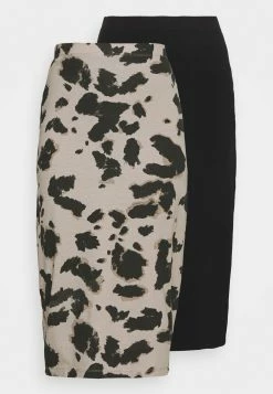 Bon marché 👍 Even&Odd 2er PACK - Jupe crayon Produit de première qualité jupes couleur unie femme 👍 -Even&Odd Soldes Boutique b09bf6190a1844b1b2d34d438cfe3125 4