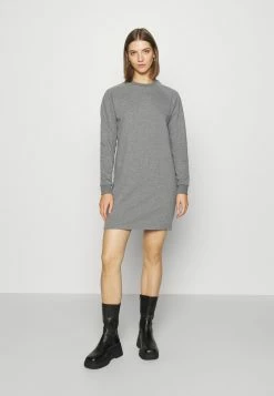 Offres 👏 Prix Réduit Even&Odd BASIC - Sweat mini 👗 dress - Robe de jour robes col rond femme ❤️