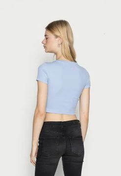 Meilleure vente 👏 Produit de première qualité Even&Odd 2PACK - T-shirt basique - black/light blue t-shirts et tops col rond femme 😉 -Even&Odd Soldes Boutique b992454bb4004e1986ed4b759f5b21c1