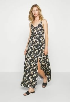 Nouveau ✔️ Even&Odd Prix Ourlé Robe longue robes encolure large ronde femme 🎁